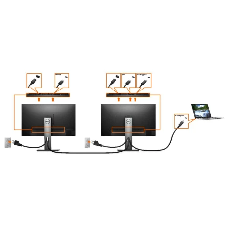 DOCKING Station DELL, conectare PC USB Type C, USB 3.1 x 3 | USB Type C x 2, porturi video Display Port x 2 | HDMI x 1, RJ-45, NB 90 W, negru, &quot;210-ARJG&quot;