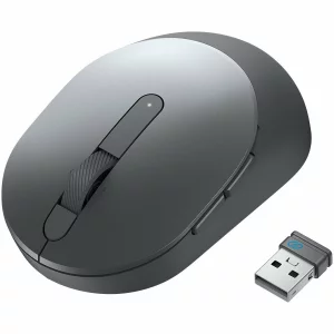 MOUSE DELL, &quot;MS5120W&quot; notebook, PC, wireless, optic, Bluetooth, Wireless, 1600 dpi, 7/1, mod dual de conectare, gri, &quot;570-ABHL-05&quot;, (include TV 0.15 lei)