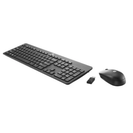 Kit TASTATURA si Mouse HP, &quot;&quot;, wireless, 104 taste format standard, mouse , 3/1 butoane, negru, &quot;T6L04AA&quot; (include TV 0.75 lei)