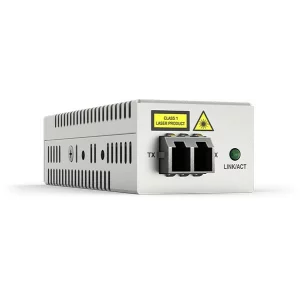 MEDIA CONVERTER Mini, ALLIED TELESIS, MDI/MDI-X, 850 nm, 500m,  1000TX to 1000SX LC Connector &quot;AT-DMC1000/LC-50&quot;