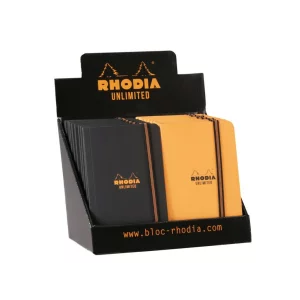 Display Carnet nedatat A5+, 60 file, Rhodia Unlimited, 20 buc