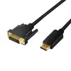 CABLU video LOGILINK, adaptor DisplayPort (T) la DVI-D DL(T), Full HD (1920x1080) la 60Hz, 5 m, &quot;CV0133&quot;