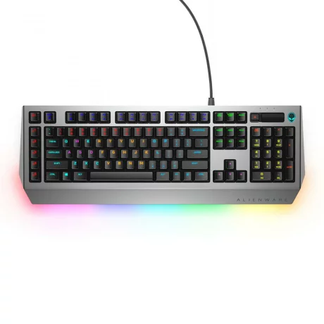 TASTATURA DELL - gaming, &quot;Alienware PRO AW768&quot;, cu fir, 104 taste, format standard , mecanica, switch Brown, USB, negru, &quot;580-AGLC&quot; (include TV 0.75 lei)