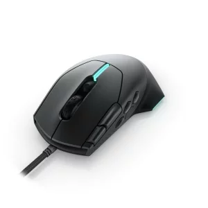 MOUSE DELL, &quot;AW510M GAMING ALIENWARE&quot; gaming, cu fir, optic, USB, 16000 dpi, 10/1, iluminare, butoane programabile, negru, &quot;545-BBCM&quot;, (include TV 0.15 lei)