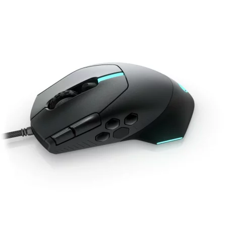 MOUSE DELL, &quot;AW510M GAMING ALIENWARE&quot; gaming, cu fir, optic, USB, 16000 dpi, 10/1, iluminare, butoane programabile, negru, &quot;545-BBCM&quot;, (include TV 0.15 lei)