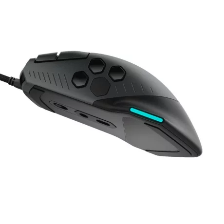 MOUSE DELL, &quot;AW510M GAMING ALIENWARE&quot; gaming, cu fir, optic, USB, 16000 dpi, 10/1, iluminare, butoane programabile, negru, &quot;545-BBCM&quot;, (include TV 0.15 lei)
