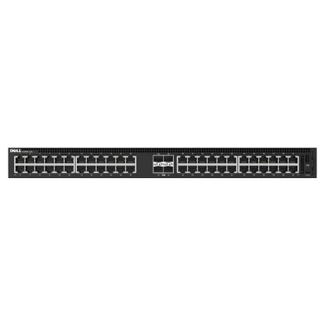 SWITCH DELL, DL N1100, porturi Gigabit x 48, SFP+ x 4, managed, rackabil da 1 RU half width, carcasa metalica, &quot;DNN1148T&quot;