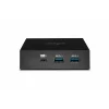 DOCKING Station KENSINGTON universal, conectare PC USB Type C | Thunderbolt 3, USB 3.1 x 2 | USB Type C x 1, porturi video Display Port x 1 | HDMI x 1, RJ-45, NB 60 W, negru, &quot;K38260EU_BF&quot;