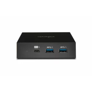 DOCKING Station KENSINGTON universal, conectare PC USB Type C | Thunderbolt 3, USB 3.1 x 2 | USB Type C x 1, porturi video Display Port x 1 | HDMI x 1, RJ-45, NB 60 W, negru, &quot;K38260EU_BF&quot;