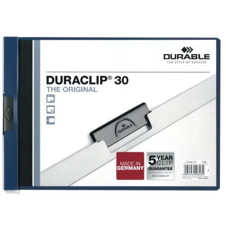 Dosar plastic Duraclip 30 A4 landscape Durable