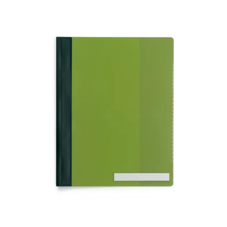 Dosar plastic cu șină cu eticheta Durable