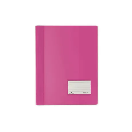 Dosar plastic cu șină cu eticheta Duralux Durable