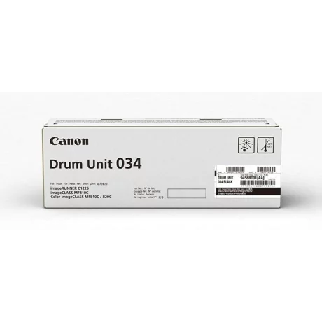 Drum Unit Original Canon Black, 034B, pentru IR C1225|C1225IF, 32.5K, incl.TV 0.8 RON, &quot;CF9458B001AA&quot;