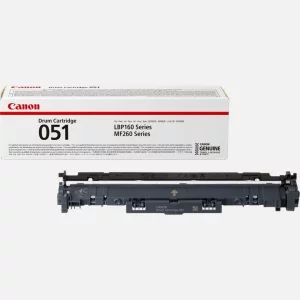 Drum Unit Original Canon Black, CRG-051, pentru I-Sensys LBP162|MF264|MF267|MF269, 23K, incl.TV 0.8 RON, &quot;2170C001AA&quot;