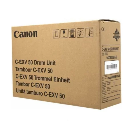 Drum Unit Original Canon Black, EXV50, pentru IR 1435|1435I|1435IF, 35K, incl.TV 0.8 RON, &quot;CF9437B002AA&quot;
