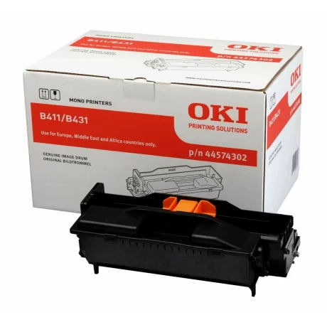 Drum Unit Original Oki Black, 44574302, pentru B411D|B411DN|B431D|B431DN|B432DN|B512DN|MB 461DN|MB 471DN|MB 471DW|MB 491DN|MB 492DN|MB 562DNW, 25K, incl.TV 0 RON, &quot;44574302&quot;