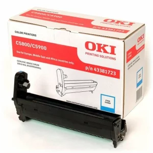 Drum Unit Original OKI Cyan, 43381723, pentru C5800|C5900|C5550, 20K, incl.TV 0.8 RON, &quot;43381723&quot;