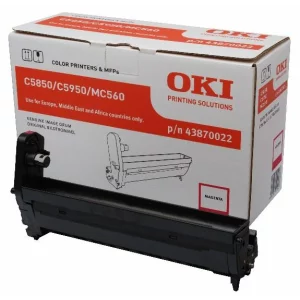 Drum Unit Original OKI Magenta, 43870022, pentru C5850|C5950|MC560, 20K, incl.TV 0 RON, &quot;43870022&quot;