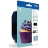 Dual-Pack  Original Brother Black, LC123BKBP2, pentru DCP-J4110| MFC-J4410|J4510|J4610|J4710|J6520|J6920, 2x600, incl.TV 0.11 RON, &quot;LC123BKBP2&quot;