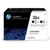 Dual-Pack Original HP Black, nr.26X, pentru LJ Pro M402|M426, 2 x 9K, incl.TV 0.8 RON, &quot;CF226XD&quot;