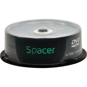 DVD-R SPACER  4.7GB, 120min, viteza 16x,  25 buc, spindle, &quot;DVDR25&quot; 166556/45501234 / 19403 001 001/166556