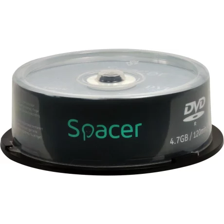 DVD-R SPACER  4.7GB, 120min, viteza 16x,  25 buc, spindle, &quot;DVDR25&quot; 166556/45501234 / 19403 001 001/166556