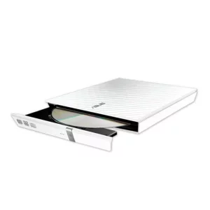 DVD-RW extern, ASUS, interfata USB 2.0, alb, &quot;SDRW-08D2S-U LITE/WHITE&quot;