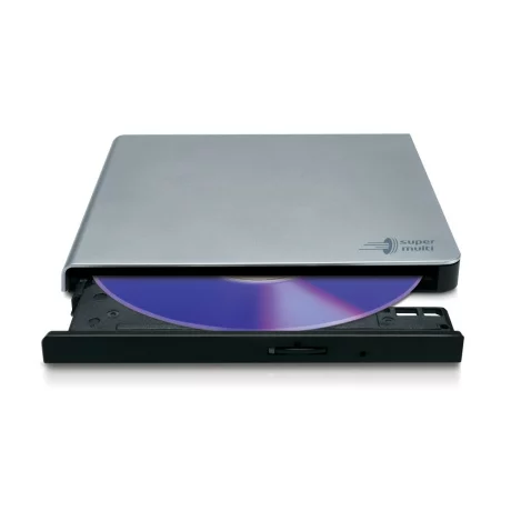 DVD-RW extern, LG, interfata USB 2.0, argintiu, &quot;GP57ES40&quot;