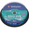 DVD-RW VERBATIM  4.7GB, 120min, viteza 4x, 10 buc, Single Layer, spindle, &quot;Matt Silver&quot; &quot;43552&quot;