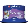 DVD+R VERBATIM  4.7GB, 120min, viteza 16x, 50 buc, Single Layer, spindle, printabil, &quot;Wide Inkjet Printable&quot; &quot;43512&quot;