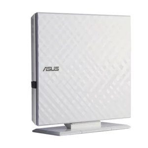 DVD-RW extern, ASUS, interfata USB 2.0, alb, &quot;SDRW-08D2S-U/WHT&quot;