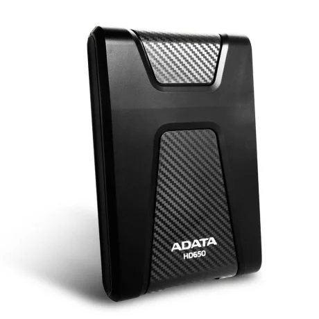 HDD extern ADATA 2 TB, HD650, 2.5 inch, USB 3.2, negru, &quot;AHD650-2TU3-CBK&quot; (include TV 0.75 lei)