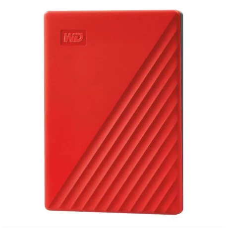 HDD extern WD 2 TB, My Passport, 2.5 inch, USB 3.2, rosu, &quot;WDBYVG0020BRD-WESN&quot;