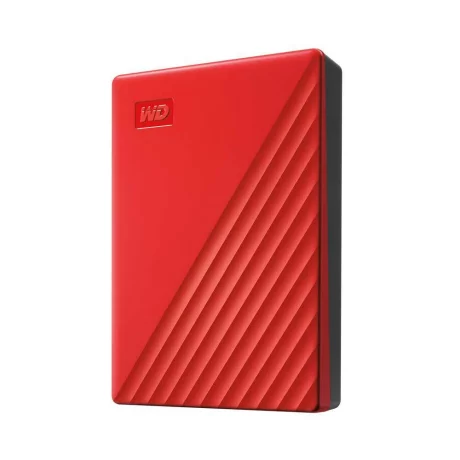 HDD extern WD 4 TB, My Passport, 2.5 inch, USB 3.2, rosu, &quot;WDBPKJ0040BRD-WESN&quot;