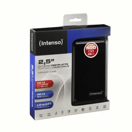 EHDD 500GB INTENSO 2.5 MemoryCase 3.0 BK &quot;000000000006021530&quot;