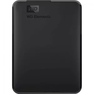 HDD extern WD 5 TB, Elements, 2.5 inch, USB 3.0, negru, &quot;WDBU6Y0050BBK-WESN&quot;