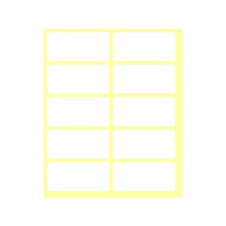 Etichete plic 56 x 26 mm 100/set