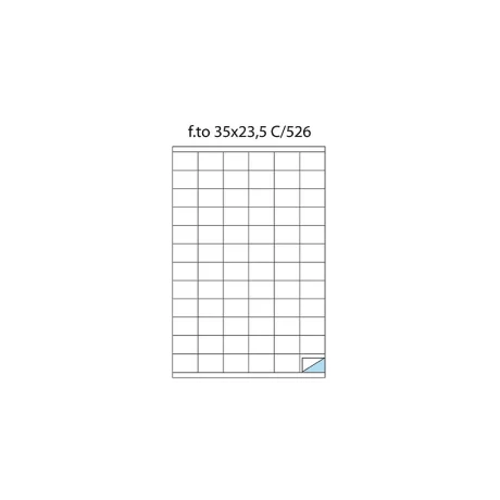 Etichete 72/A4 35 x 23,5 100/cutie