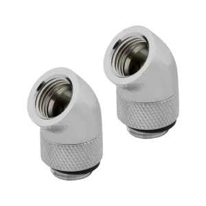 FITTING adaptor CORSAIR, filet G1/4&quot;, fitting angled rotary 45, chrome, &quot;CX-9055001-WW&quot;
