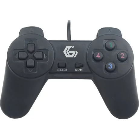 GAMEPAD cu fir GEMBIRD, PC, USB, negru, JPD-UB-01