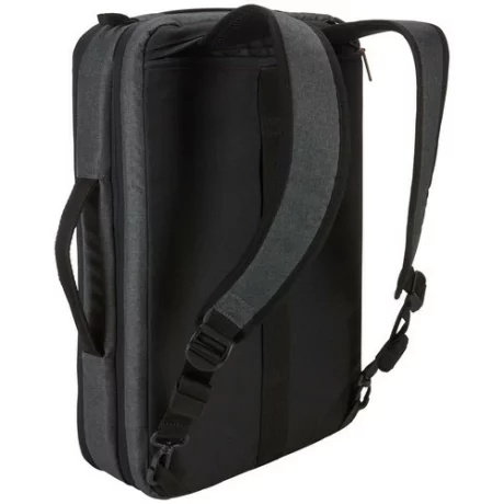 GEANTA RUCSAC CASE LOGIC, pt. notebook de max. 15.6 inch, 2 compartimente, buzunar frontal x 2, waterproof, poliester, negru, ERACV-116 OBSIDIAN