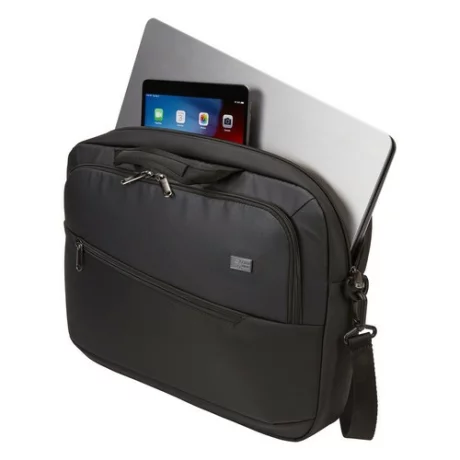 GEANTA CASE LOGIC, pt. notebook de max. 15.6 inch, 1 compartiment, buzunar frontal x 2, poliester, negru, &quot;PROPA-116 BLACK&quot; 3204527