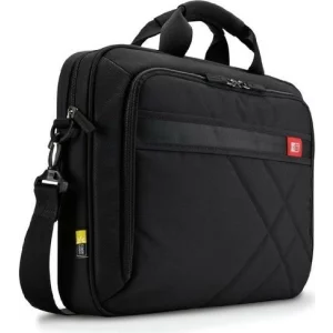 GEANTA CASE LOGIC, pt. notebook de max. 17 inch, 1 compartiment, buzunar frontal | buzunar dorsal, waterproof, poliester, negru, &quot;DLC-117 BLACK&quot;