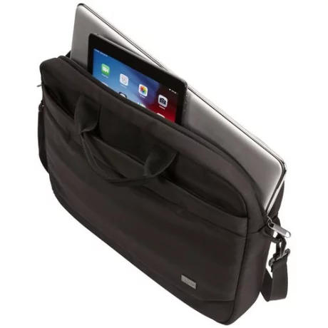 GEANTA CASE LOGIC, pt. notebook de max. 17.3 inch, 1 compartiment, buzunar frontal x 2, waterproof, poliester, negru, &quot;ADVA-117 BLACK&quot;