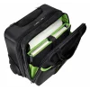 TROLLER LEITZ, pt. notebook de max. 15.6 inch, 2 compartimente, buzunar frontal | buzunar lateral, waterproof, poliester, negru, &quot;60590095&quot;