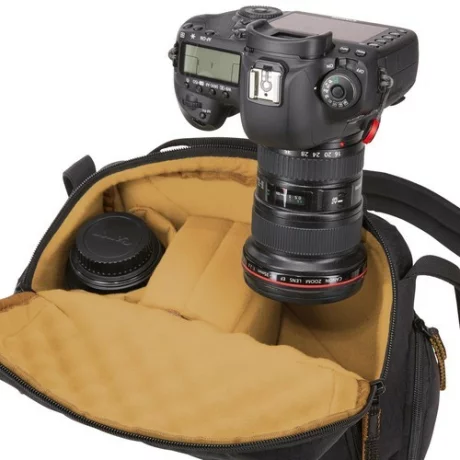 GEANTA pt. camera DSLR, CASE LOGIC, buzunar frontal | buzunar intern | buzunar lateral x 2, curea detasabila, negru, &quot;CVCS-103 BLACK/3204533&quot;