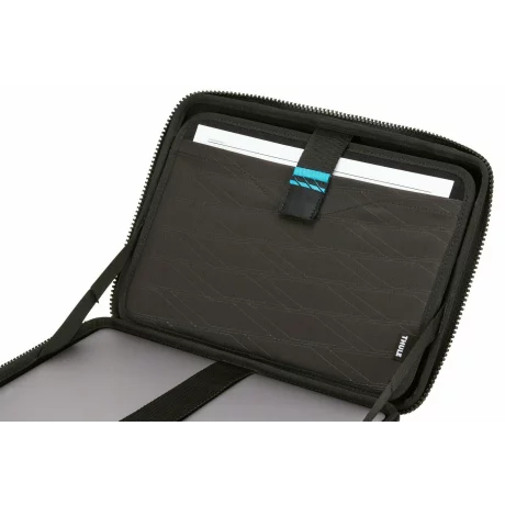 GEANTA THULE, pt. notebook de max. 13 inch, 1 compartiment, fara buzunare, waterproof, poliester, negru, &quot;TGAE-2355 BLACK&quot;