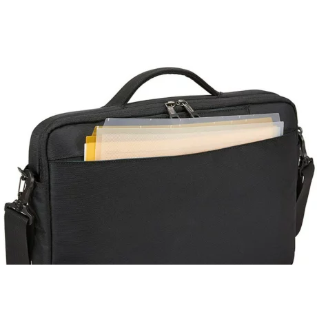 GEANTA THULE, pt. notebook de max. 15 inch, 1 compartiment, buzunar frontal | buzunar dorsal, waterproof, nylon, negru, &quot;TSA-315B BLACK&quot;
