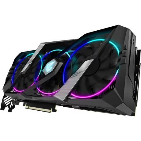 PLACA VIDEO GIGABYTE NVIDIA AORUS GeForce RTX 2070 SUPER 8G, 8 GB GDDR6 256 biti, PCI Express 3.0 x 16, HDMI x 3, Display Port x 3, USB Type-C, sistem racire aer activ, &quot;N207SAORUS-8GC&quot;