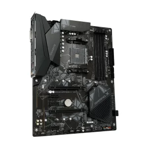 GIGABYTE Main Board Desktop AMD B550, AM4, 4 x DDR4, DVI-D/HDMI, 2xPCIE x16 , 3xPCIE x1, ALC887 , 2x M.2 , 4 x SATA, ATX